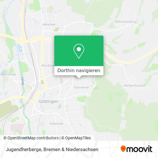 Jugendherberge Karte