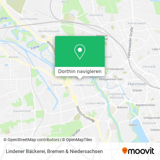 Lindener Bäckerei Karte