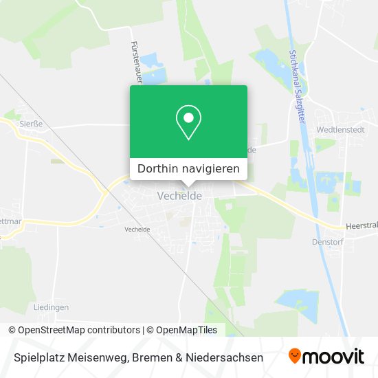 Spielplatz Meisenweg Karte
