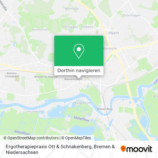 Ergotherapiepraxis Ott & Schnakenberg Karte