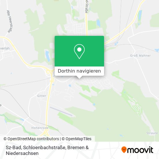 Sz-Bad, Schloenbachstraße Karte