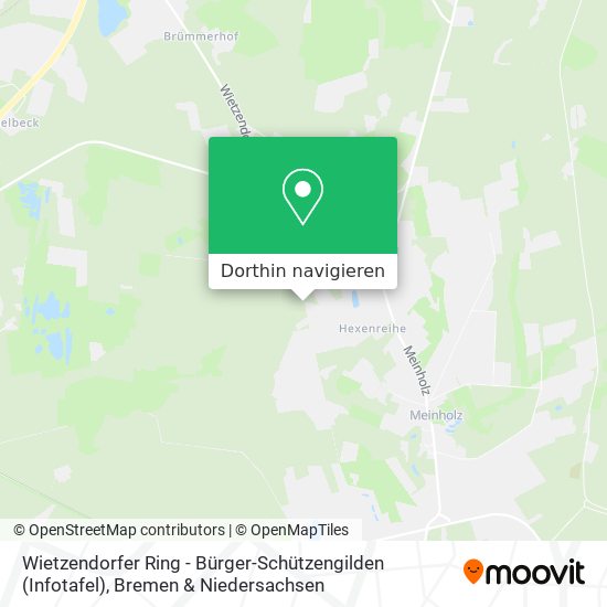 Wietzendorfer Ring - Bürger-Schützengilden (Infotafel) Karte