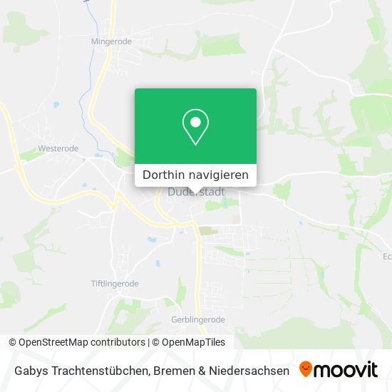 Gabys Trachtenstübchen Karte