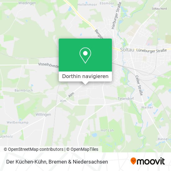 Der Küchen-Kühn Karte