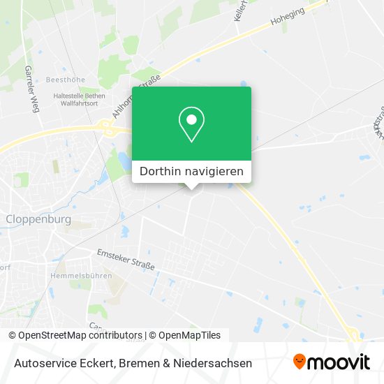 Autoservice Eckert Karte