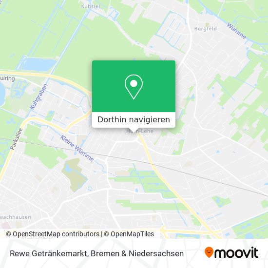 Rewe Getränkemarkt Karte