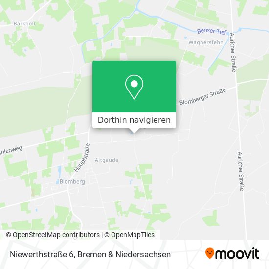 Niewerthstraße 6 Karte