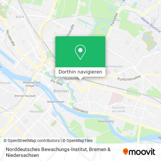Norddeutsches Bewachungs-Institut Karte