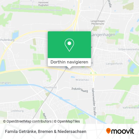 Famila Getränke Karte