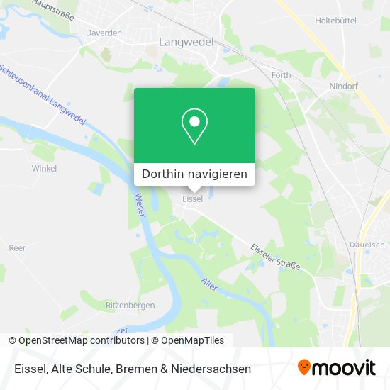 Eissel, Alte Schule Karte