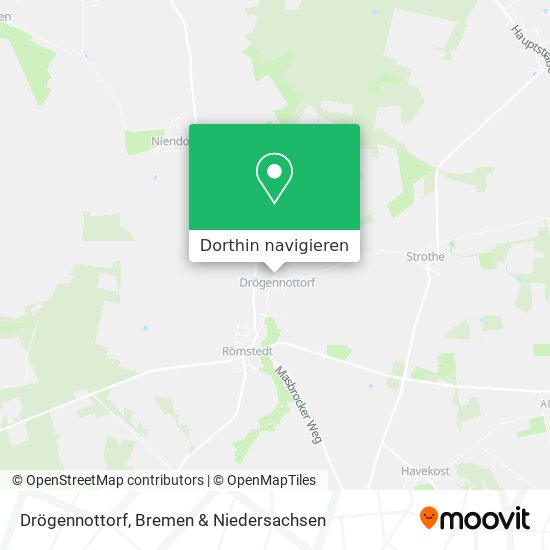 Drögennottorf Karte