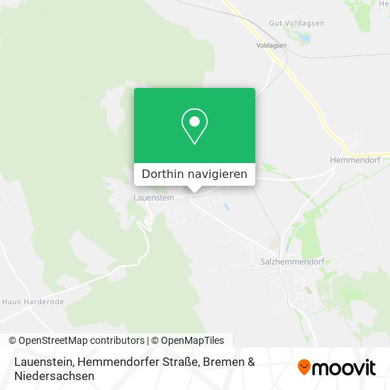 Lauenstein, Hemmendorfer Straße Karte
