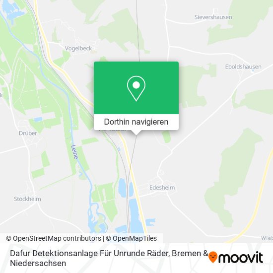 Dafur Detektionsanlage Für Unrunde Räder Karte