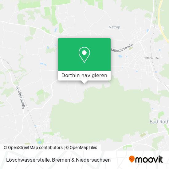 Löschwasserstelle Karte