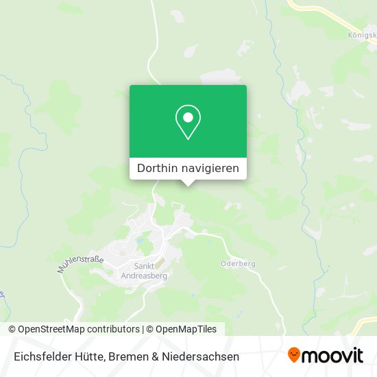 Eichsfelder Hütte Karte