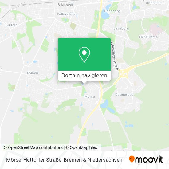 Mörse, Hattorfer Straße Karte