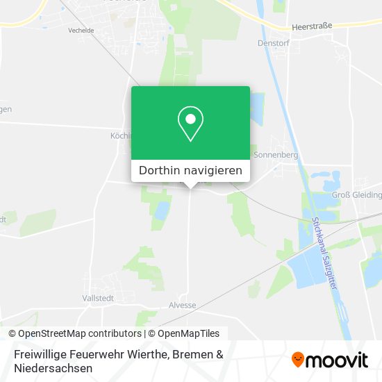 Freiwillige Feuerwehr Wierthe Karte