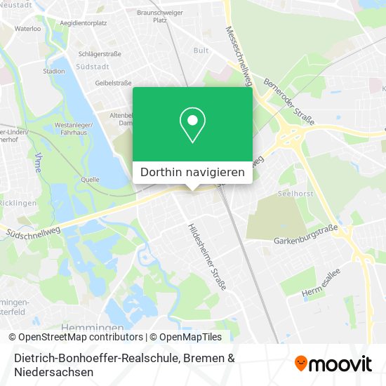 Dietrich-Bonhoeffer-Realschule Karte