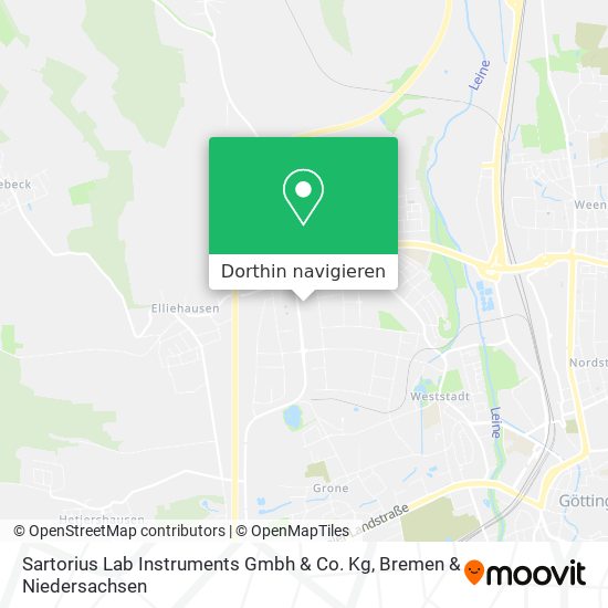 Sartorius Lab Instruments Gmbh & Co. Kg Karte