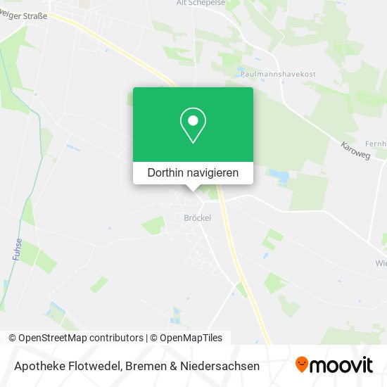 Apotheke Flotwedel Karte