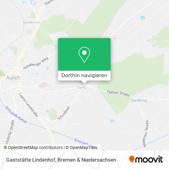 Gaststätte Lindenhof Karte