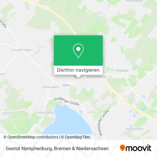 Gestüt Nymphenburg Karte