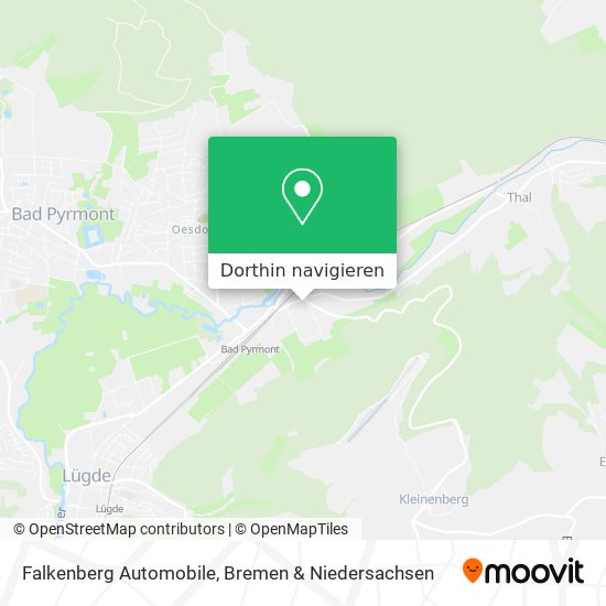 Falkenberg Automobile Karte
