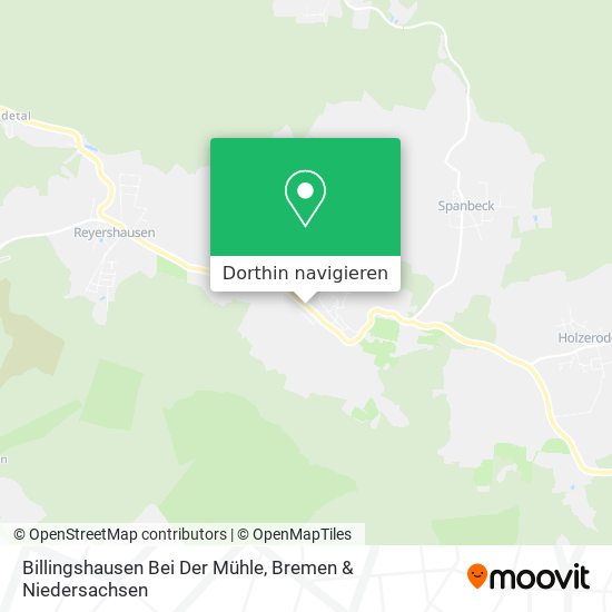 Billingshausen Bei Der Mühle Karte