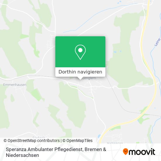 Speranza Ambulanter Pflegedienst Karte
