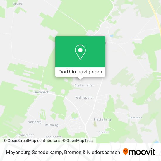 Meyenburg Schedelkamp Karte