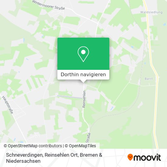 Schneverdingen, Reinsehlen Ort Karte