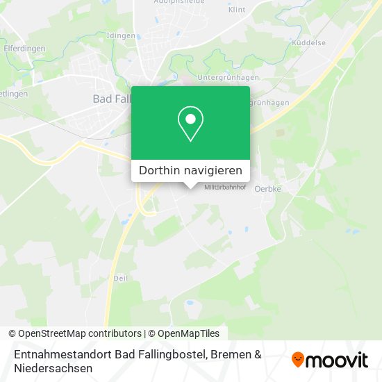 Entnahmestandort Bad Fallingbostel Karte