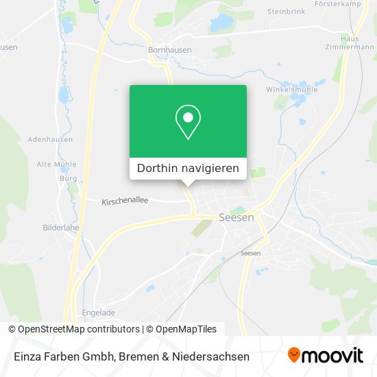 Einza Farben Gmbh Karte