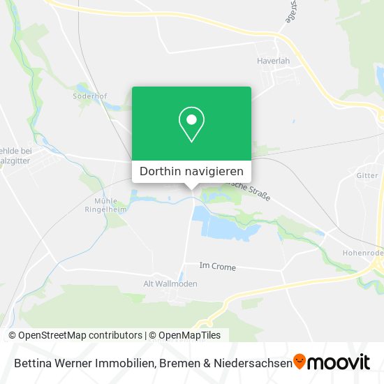 Bettina Werner Immobilien Karte