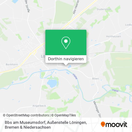 Bbs am Museumsdorf, Außenstelle Löningen Karte