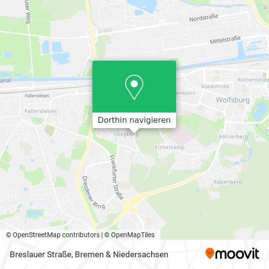 Breslauer Straße Karte