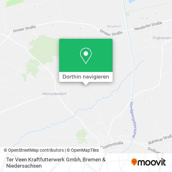 Ter Veen Kraftfutterwerk Gmbh Karte
