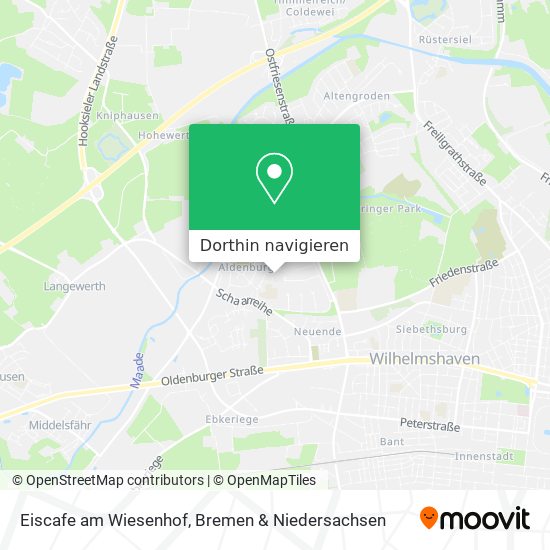 Eiscafe am Wiesenhof Karte