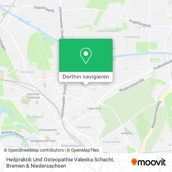 Heilpraktik Und Osteopathie Valeska Schacht Karte