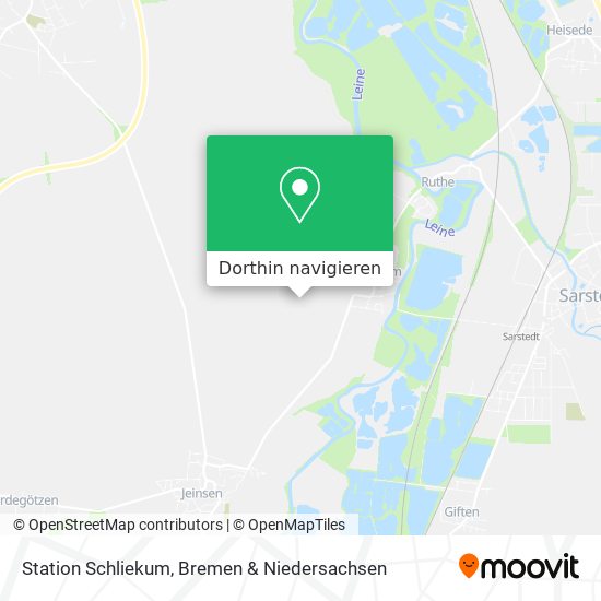 Station Schliekum Karte