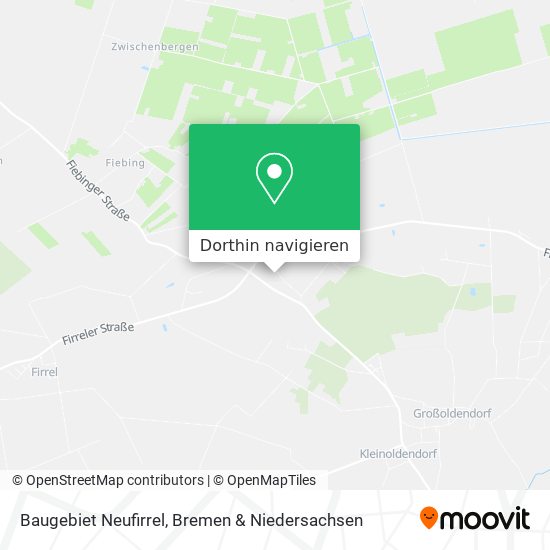 Baugebiet Neufirrel Karte
