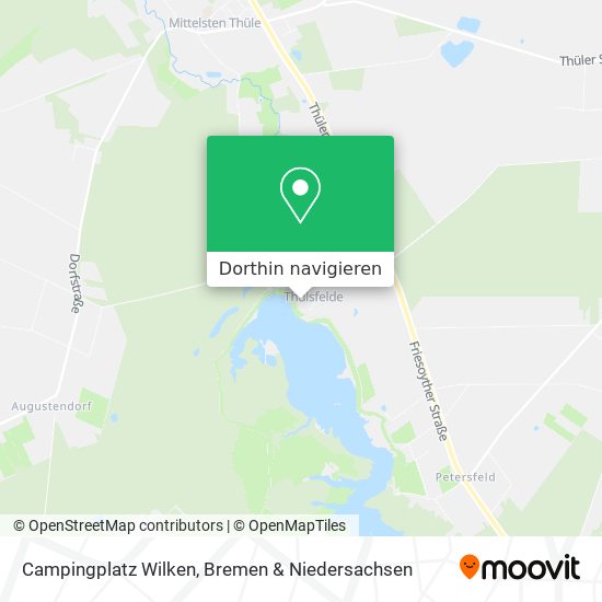 Campingplatz Wilken Karte