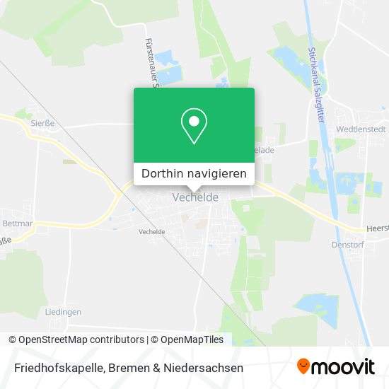 Friedhofskapelle Karte