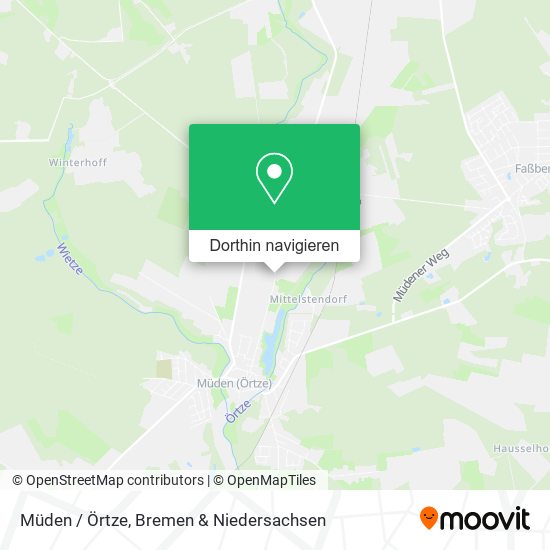 Müden / Örtze Karte
