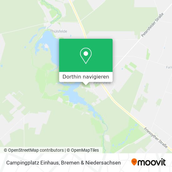Campingplatz Einhaus Karte