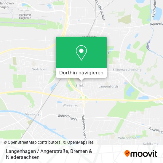 Langenhagen / Angerstraße Karte