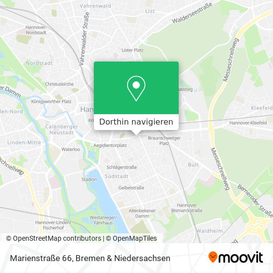 Marienstraße 66 Karte