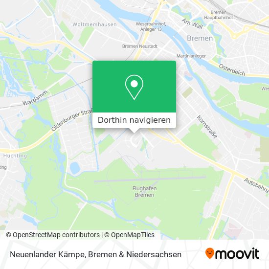 Neuenlander Kämpe Karte