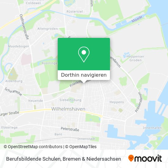 Berufsbildende Schulen Karte
