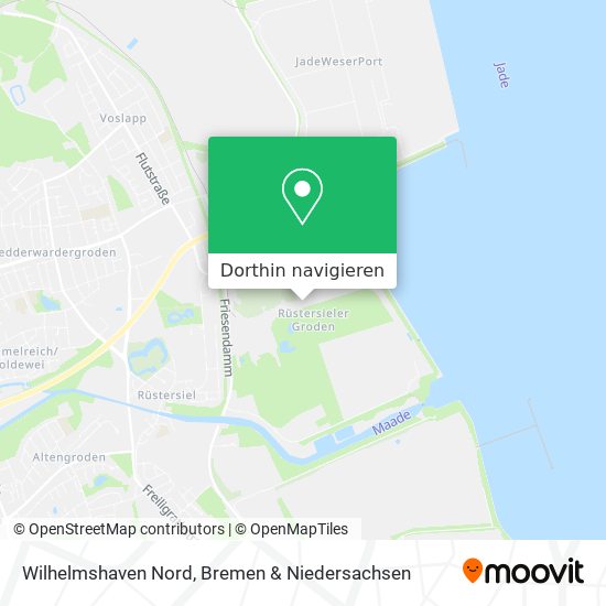 Wilhelmshaven Nord Karte